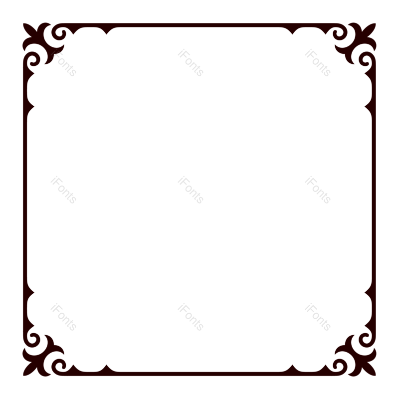 边框图片,复古元素,欧式PNG,花纹免抠素材